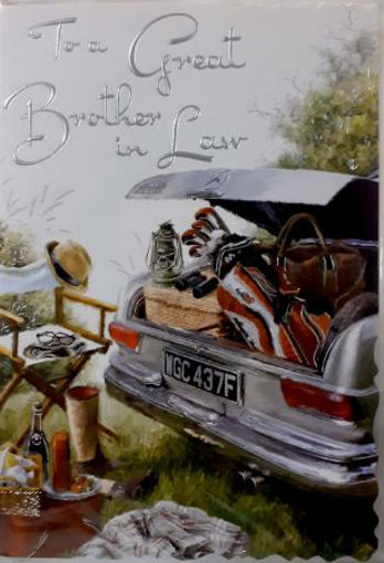 Picture of GREAT BROTHER IN LAW BIRTHDAY CARD